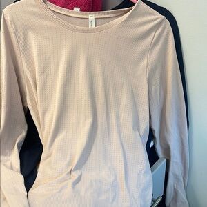 Light Pink Long Sleeve Top